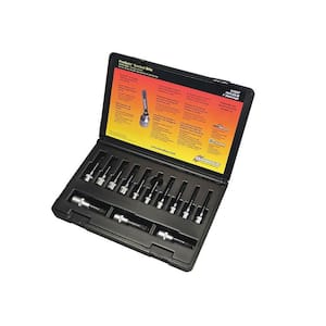 TORX Sockets and Bits Tool Set with ProGuard with Case (13-Piece)