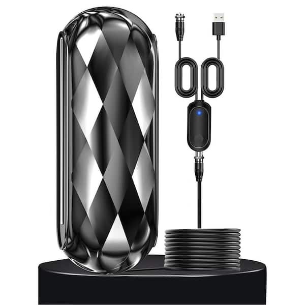 Vrbgify Indoor Digital TV Antenna with 1810+ Miles Range, 360° Reception, 4K 1080p Support, 36FT Cable