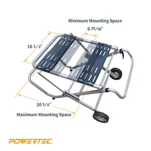 Rolling Foldable Table Saw Stand