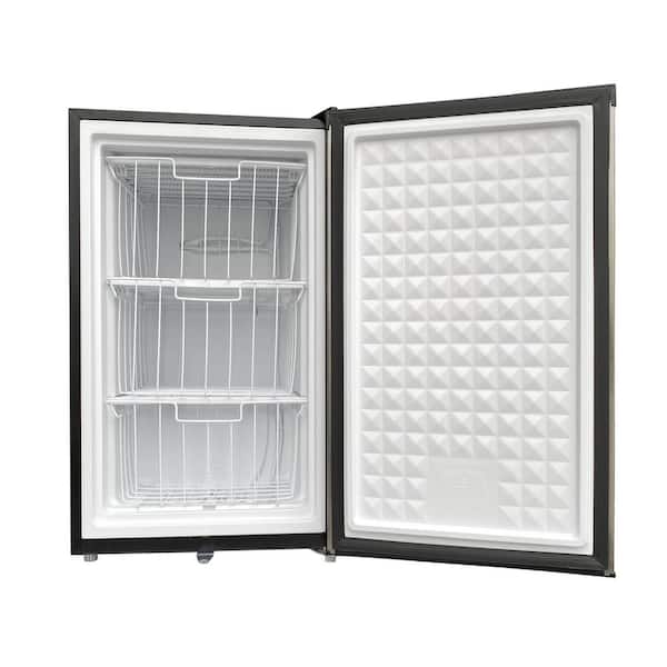 Whynter 3-cu ft Upright Freezer (Stainless Steel) ENERGY STAR in the Upright  Freezers department at