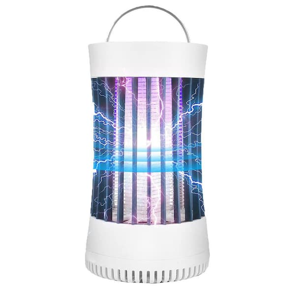 Oyezvary Portable Electric Mosquito/Bug Zapper Killer Lamp Trap with UV Light, Strong Suction for Indoor and Outdoor Use
