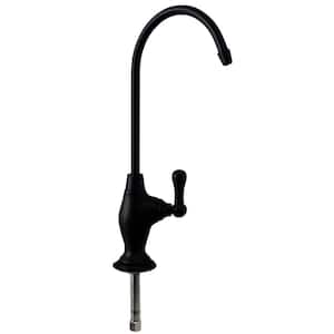 10 in. Classic Single-Handle Handle Cold Water Dispenser Faucet, Matte Black