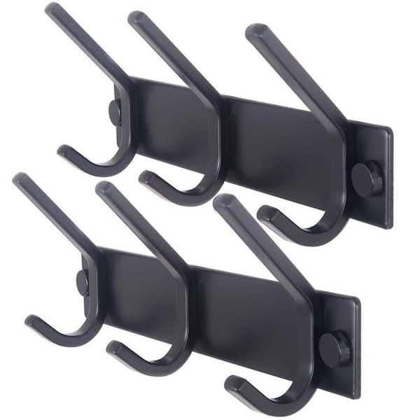 Iron coat hangers black set of 3