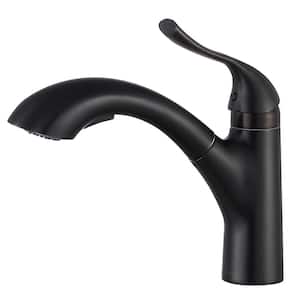 Navona Single-Handle Pull-Out Sprayer Kitchen Faucet in Oil Rubbed Bronze