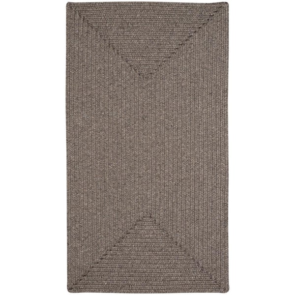 Candor Concentric Chestnut 9 ft. x 13 ft. Area Rug