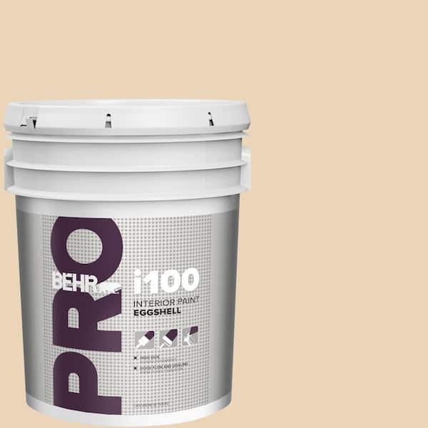 BEHR PRO 5 gal. #ECC-52-1 Nevada Sand Eggshell Interior Paint