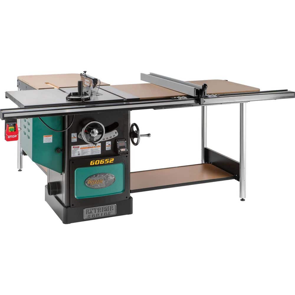 10 in. 5 HP 3-Phase Heavy-Duty Cabinet Table Saw price history on PriceWatchPro