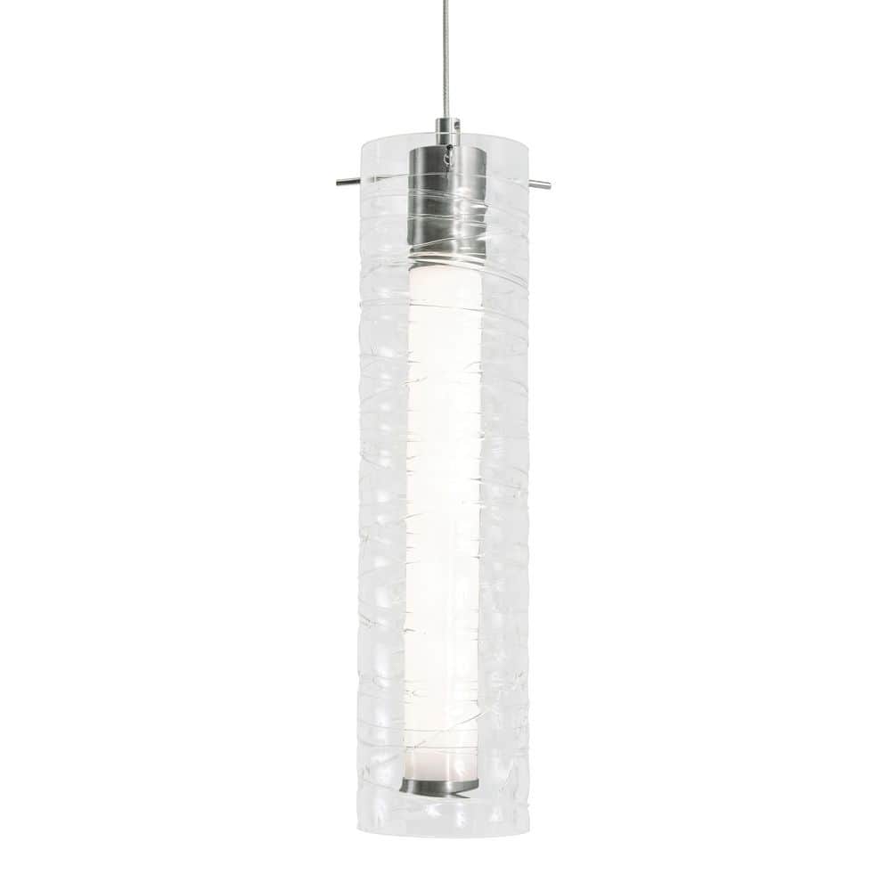 Bari Nickel Outdoor Pendant Light with Crystal Shade price history on PriceWatchPro