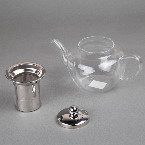 600ml Clear Tea Kettle Stovetop Safe Glass Tea Pot Loose Leaf Tea Maker  Borosilicate Glass Teapot with Glass Infuser - China Glassware and Glass  Pot price