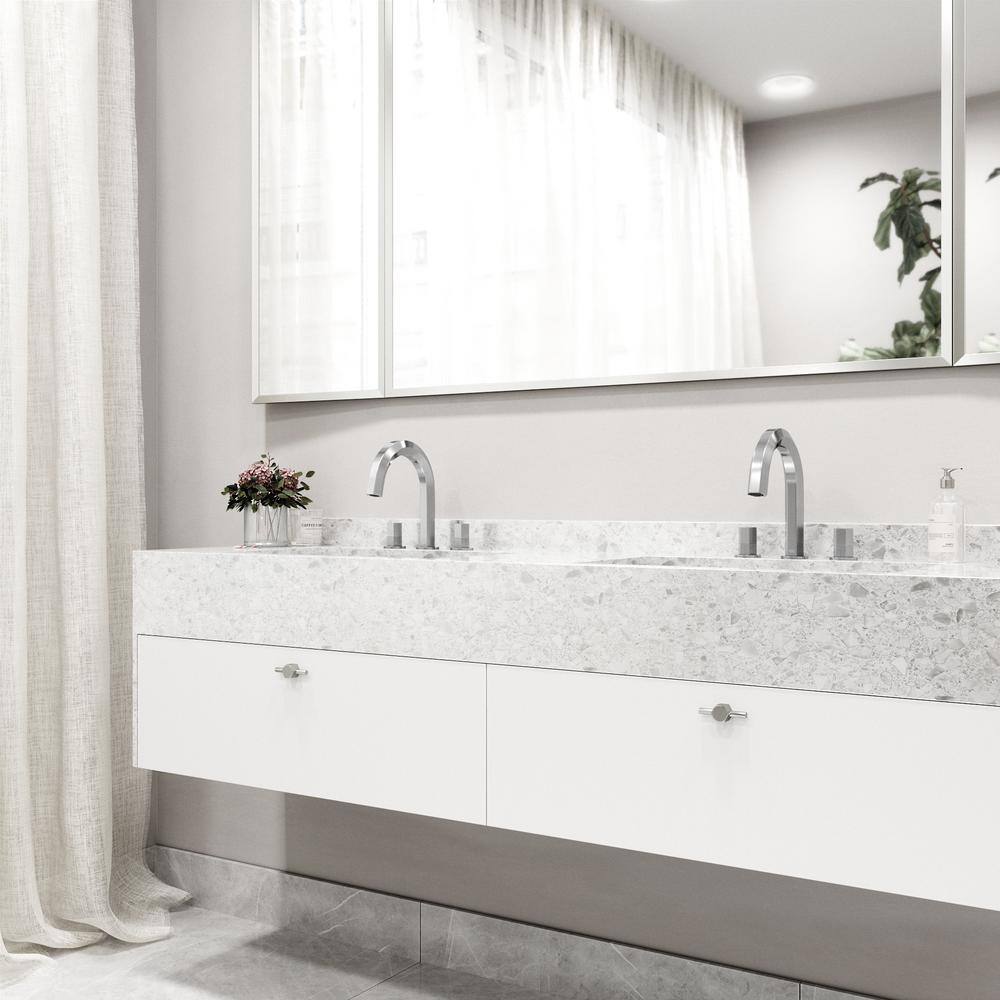 Hart Chrome Widespread Bathroom Faucet with Tall Spout