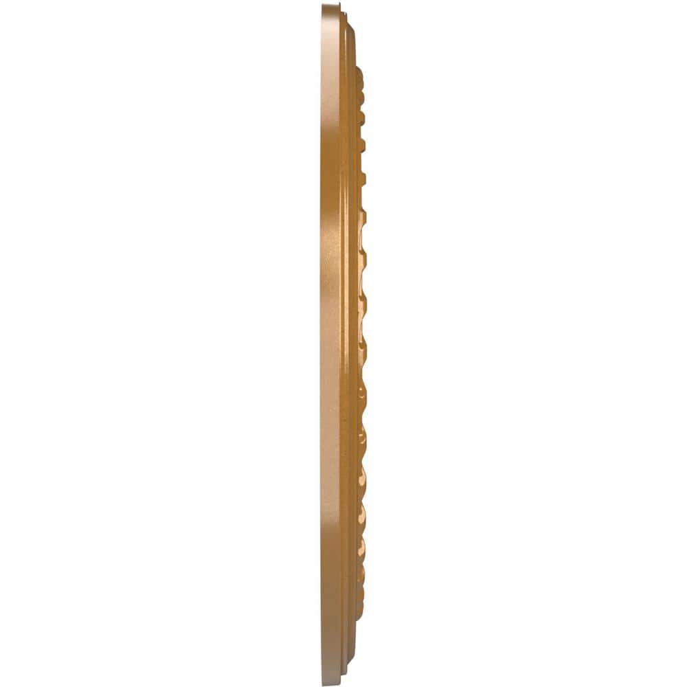 Cole 19" Aged Metallic Gold PVC Ceiling Medallion