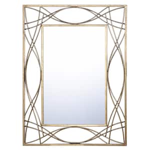 Gemma 23.62 in. H x 31.5 in. W Rectangle Framed Decorative Mirror