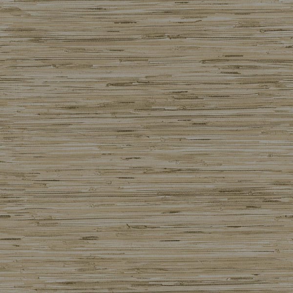 York Wallcoverings Dazzling Dimensions Lustrous Grasscloth Paper Strippable Wallpaper (Covers 57.75 sq. ft.)