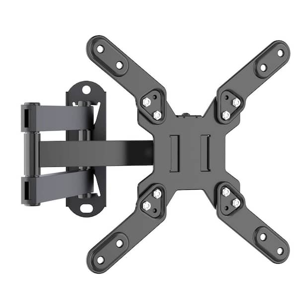 Retractable Full Motion Wall Mount for 13 in. - 42 in. TVs Swivel Tilt Articulating Arm Heavy Duty Bracket 44lbs