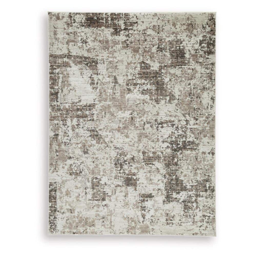 Barricland 5 ft. x 7 ft. Brown/Beige Abstract Area Rug price history on PriceWatchPro