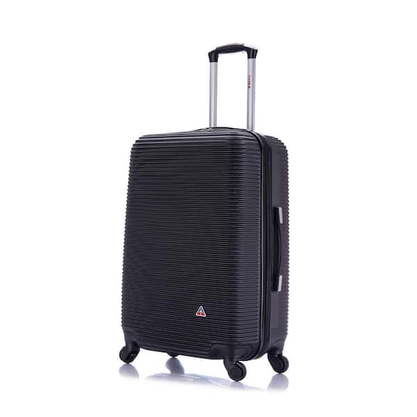 InUSA Royal lightweight hardside spinner 24 in. Black