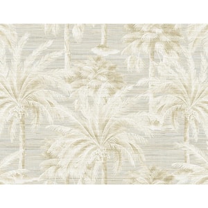 Dream Of Palm Trees Sand Texture Sand Paper Strippable Roll (Covers 60.8 sq. ft.)