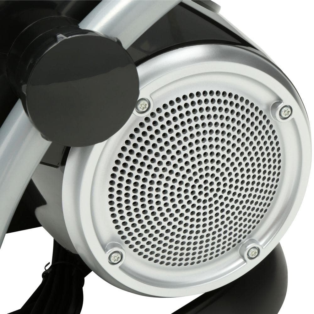 Black Ceramic Electric Utility Heater with Thermostat and Auto Shut-off