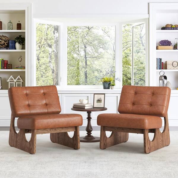 Faux leather oversized discount chair