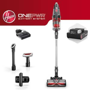 ONEPWR Emerge Tangleguard+ Bagless, Cordless, Replaceable Filter, Stick Vacuum for Multi-Surfaces in Grey