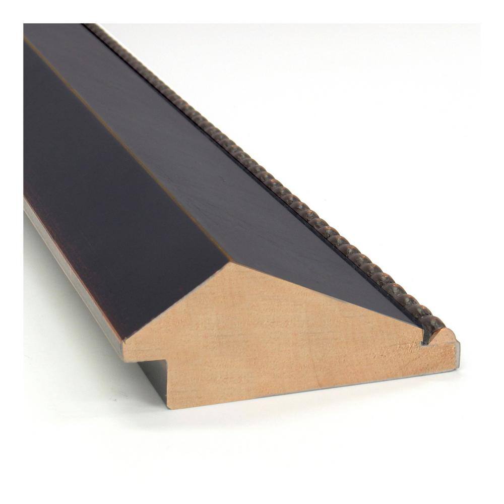 Signore Bronze Beveled Wood Vanity Wall Mirror 28.25 x 40.25 in.