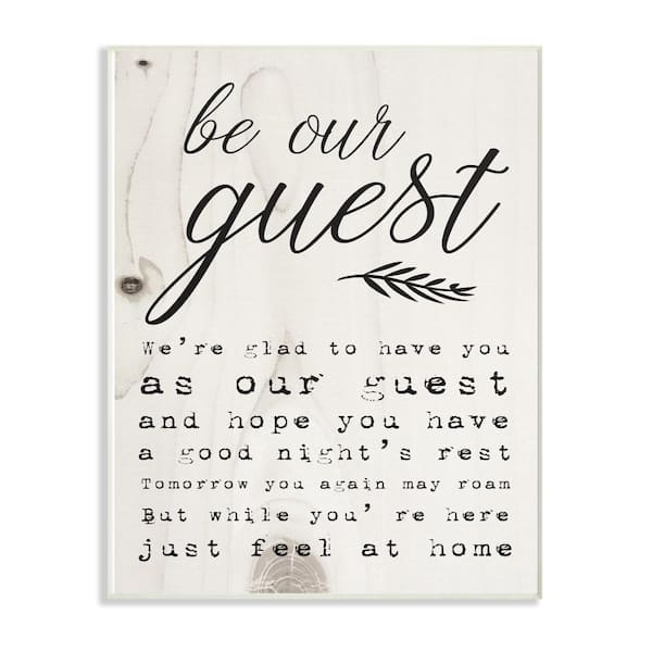 We're Glad You're Here Wall Decal