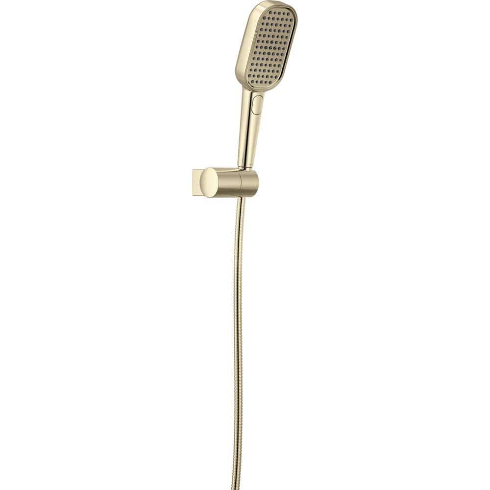 FeatherRain Spray 4-Spray Wall Mount Handheld Shower Head 1.75 GPM in Lumicoat Polished Nickel price history on PriceWatchPro