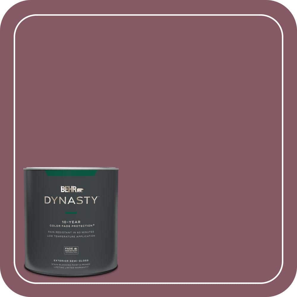 1 qt. #100D-6 Rose Garland Semi-Gloss Exterior Stain-Blocking Paint & Primer price history on PriceWatchPro