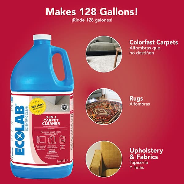 1 Gal. 3-in-1 Carpet Cleaner Concentrate (2-Pack)