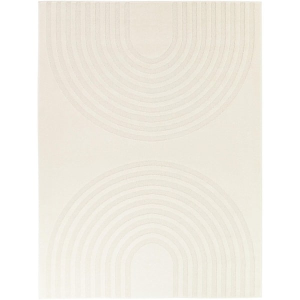 Buchner Cream 5 ft. x 7 ft. Area Rug