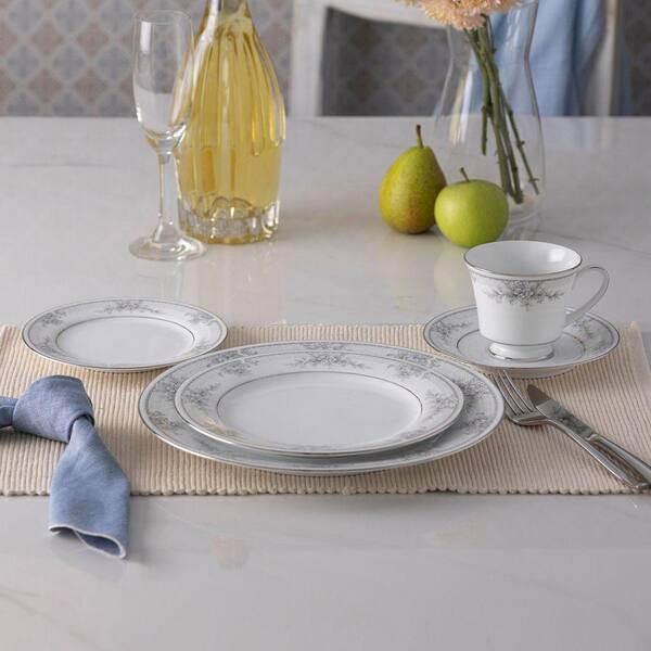 Noritake Sweet Leilani 5-Piece (White) Porcelain Place Setting