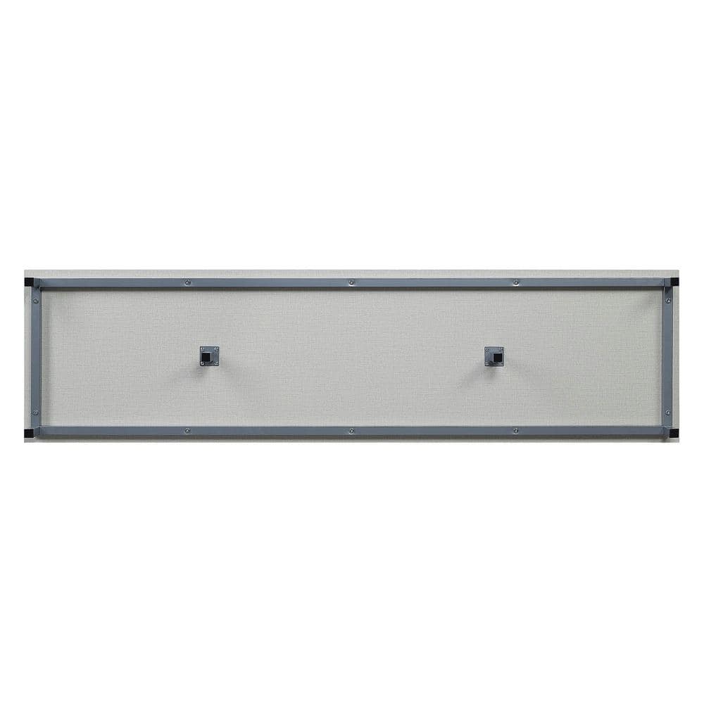 Brighton 65'' Beige Modern TV Stand with Glass Shelving