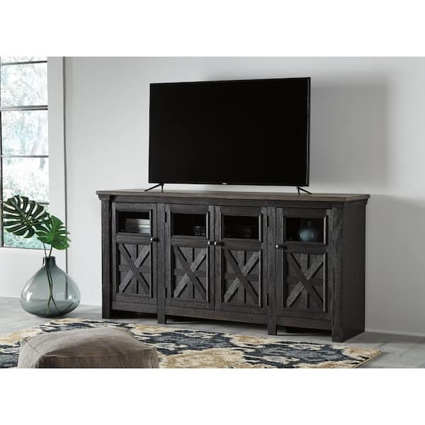 Signature DESIGN BY ASHLEY Tyler Creek Black/Gray TV Stand