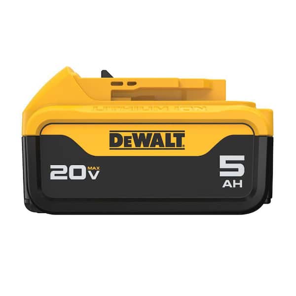 20-Volt Max Lithium-Ion 8.0 Ah XR Battery Pack and 5.0 Ah Battery Pack