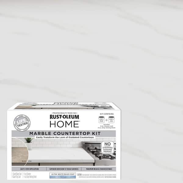 1 qt. Marble Gray Countertop Kit (Case of 2)