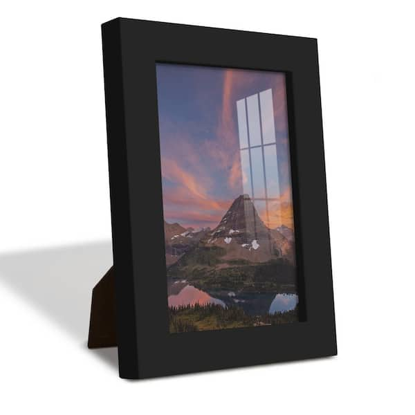 White, 4x6 Picture-Perfect Flush-Mounted Frame, Semi-Gloss, Portrait,  Landscape