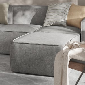 Gray Ottoman