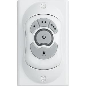 Indoor Ceiling Fan Wall Switch, White