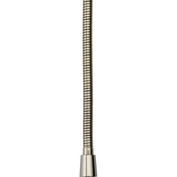 Delta Stretchable 60 in. to 82 in. Metal Handshower Hose in Polished Nickel