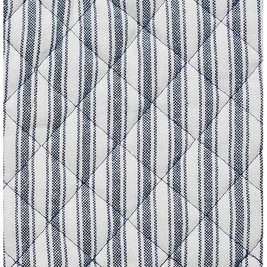 Sawyer Mill Blue Striped Cotton Oven Mitt Set