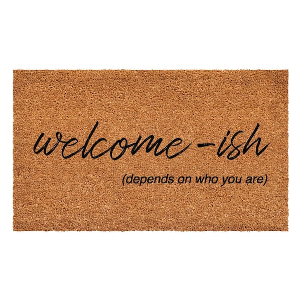 Calloway Mills Welcome-ish Doormat 24" x 48"