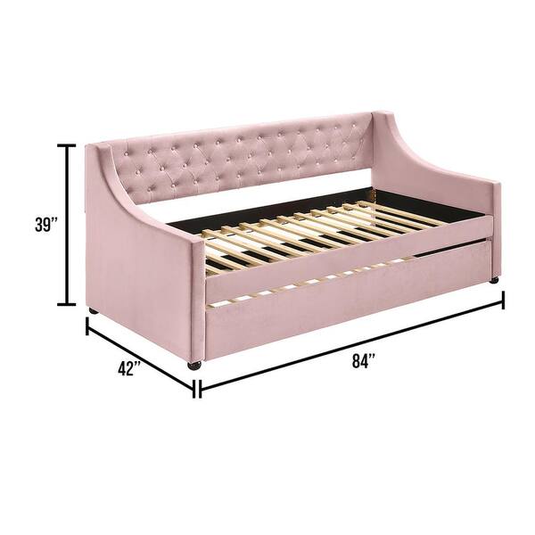 Acme Furniture Lianna 54 In X 75, Twin Xl Trundle Daybed