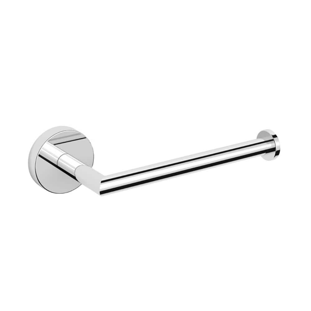 Polished Chrome Brass Wall Mounted Toilet Paper Holder