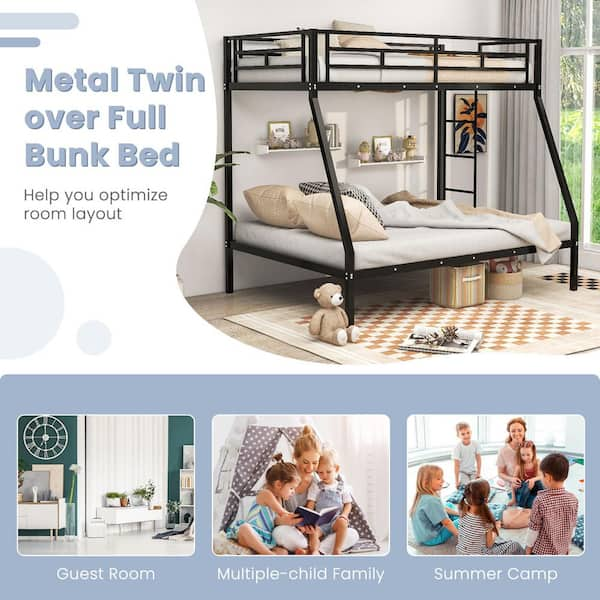 Camp Twin-Over-Full Kids Bunk Bed