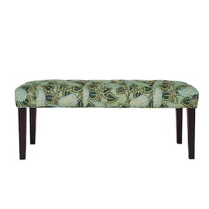Amelia Green 41.5 in. 100% Polyester Bedroom Bench Backless Upholstered