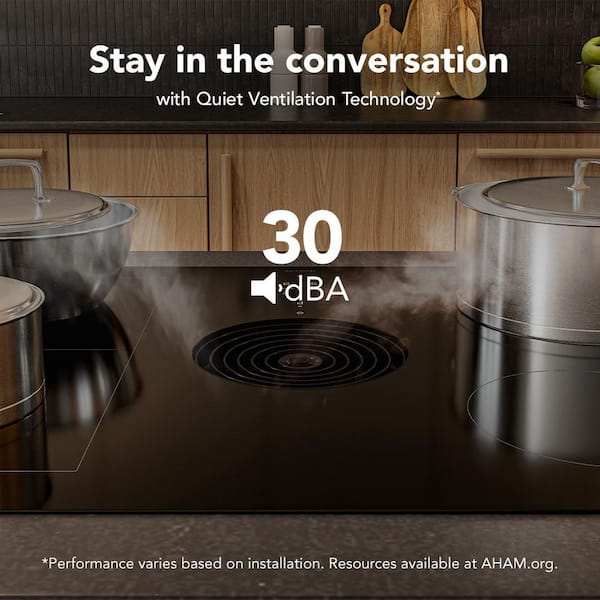 KitchenAid 36 in. 4-Element Glass Top NextGen Induction Downdraft