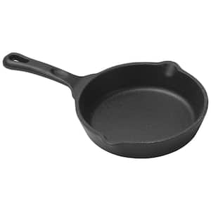 7.25 in. Mini Cast Iron Skillet Condiment Server