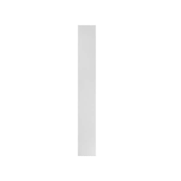 Valencia Series 6 in. W x 96 in. H x 0.75 in. D Plywood Cabinet Filler in Gloss White