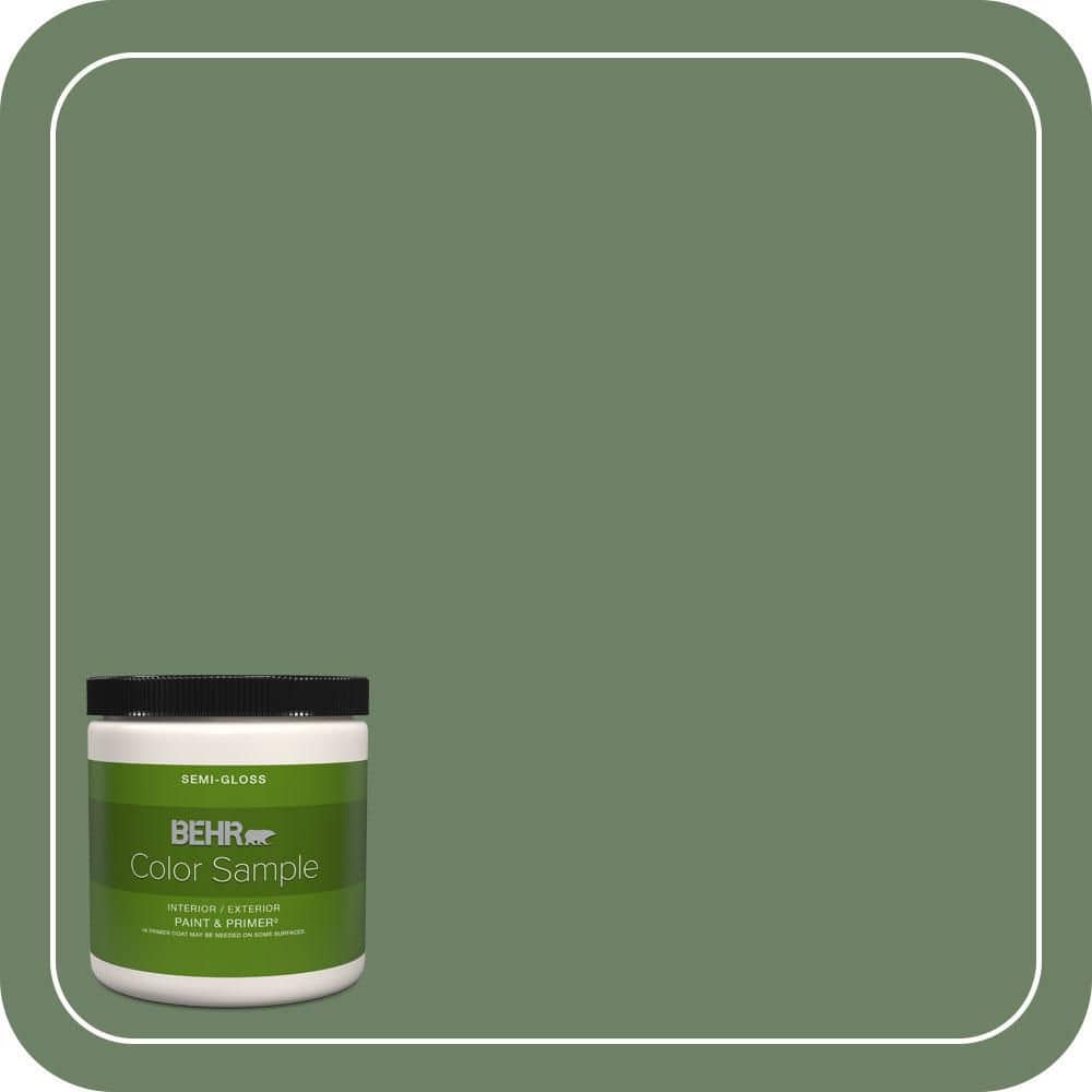 8 oz. #S390-6 Cliffside Park Semi-Gloss Interior/Exterior Paint & Primer Color Sample price history on PriceWatchPro