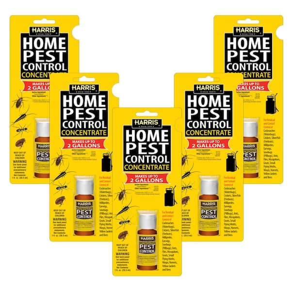 Harris 1 oz. Pest Control Concentrate/Makes up to 10 Gal. (5-Pack)